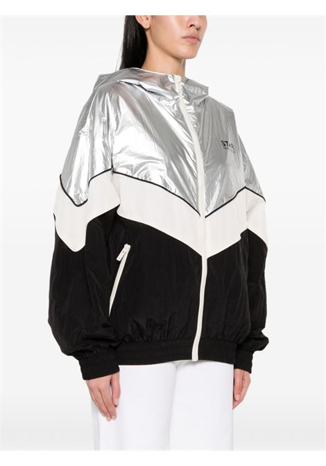 Multicolor Letizia hooded windbreaker jacket - women GOLDEN GOOSE | GWP01827P00145490438